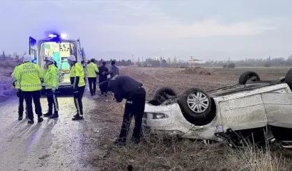  Elmadağ'da kaza: 1 ölü, 4 yaralı