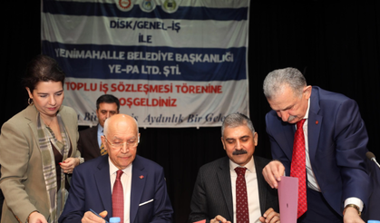 Yenimahalle Belediyesinde işçinin yüzünü güldüren sözleşme