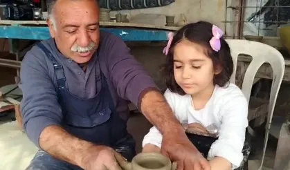 Çömlek sanatını gelecek nesillere de tanıtmak istiyorlar
