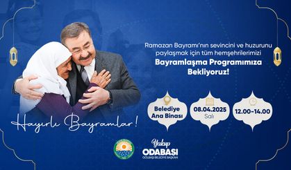 Gölbaşı Belediyesi'nde bayramlaşma programı!