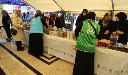 Nevşehir'de Filistin'e destek!