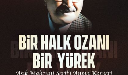 Aşık Mahzuni Şerif için anma programı!