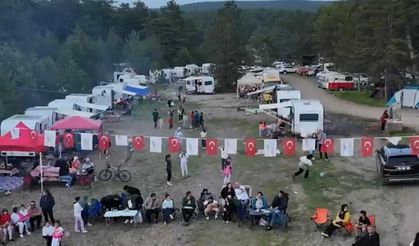 Çamlıdereliler doğayla iç içe üç gün geçirdi