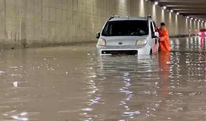 Osmaniye’de kuvvetli yağış