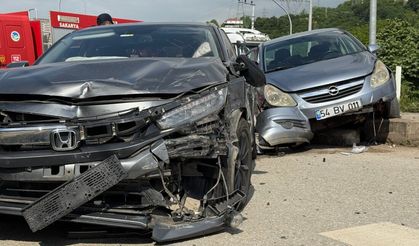 Sakarya'da korkutan kaza