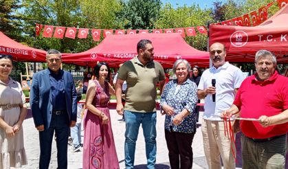 KEÇİÖREN CEMEVİ’NDE KURSİYERLERİN RESİM SERGİSİ
