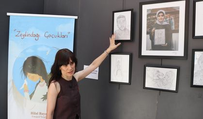 İshak Paşa Sarayı'nda "Zeytindağı Çocukları" Sergisi