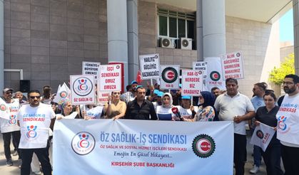Öz Sağlık-İş Sendikası, taleplerini sıraladı!