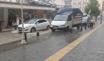 Amasya’da Dolu ve Sağanak