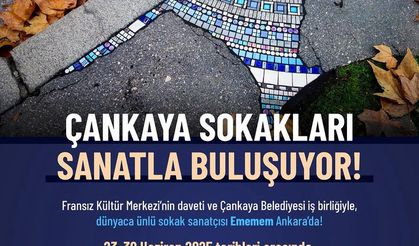 Çankaya sokakları renkleniyor!