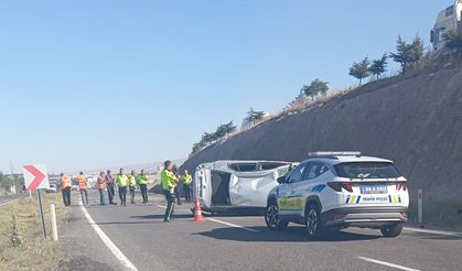 Malatya'da otomobiller çarpıştı!