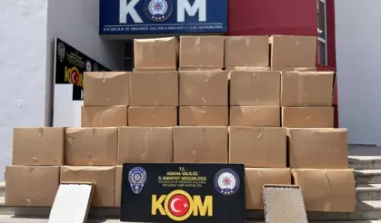 Adana’da Kaçak Makaron Operasyonu: 6,5 Milyon TL’lik Ürün Ele Geçirildi