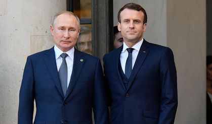 Putin ve Macron, Orta Doğu ve Ukrayna'yı Görüştü
