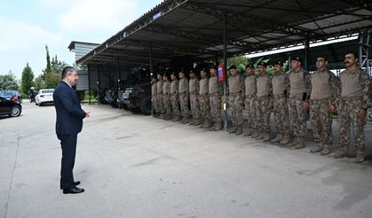 Özel Harekat polisleri dualarla uğurlandı!