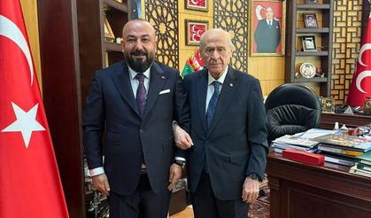 Tahsin Çimen, Devlet Bahçeli'yi ziyaret etti