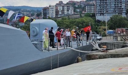 Zonguldak'ta Kabotaj Bayramı'nda su gösterili kutlama