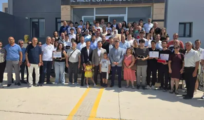 Hatay'da başarılı öğrenciler ödüllendirildi