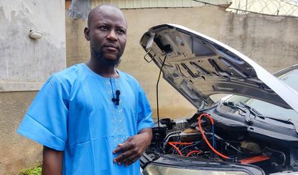 Abubakar, araçların suyla çalışmasını sağlayan cihaz tasarladı!