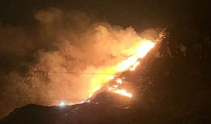 Balıkesir Marmara Adası’nda Orman Yangınına Müdahale Ediliyor