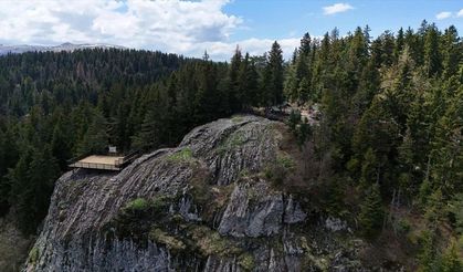 Çambaşı Yaylası'ndaki seyir terası turizmi canlandırdı!