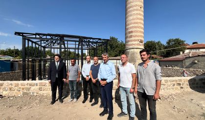 Edirne'de tarihi mescit restore ediliyor