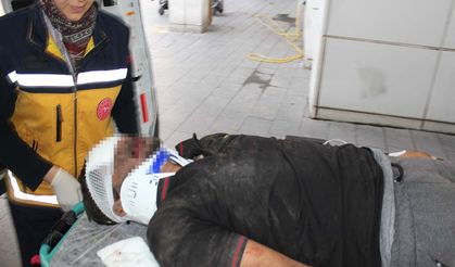 Gerçekleşen kazada şoför ağır yaralandı