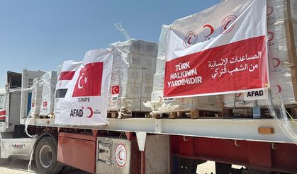Kızılay'dan Gazze'ye 165 TIR gıda yardımı!