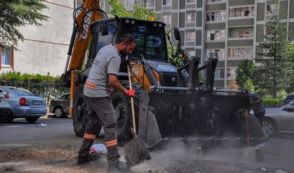 Etimesgut’ta Temizlik Seferberliği Devam Ediyor!