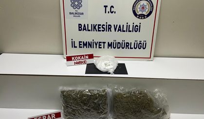 Balıkesir'de 2 ayrı uyuşturucu operasyonu