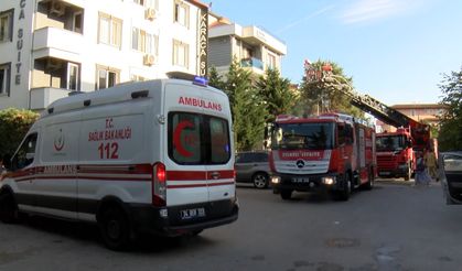 Tuzla'da otelde yangın çıktı