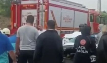 Ordu'da korkutan kaza