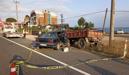 Ordu'da korkutan kaza