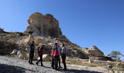 Kadıkalesi'nden kaya kopması yaşanan alanda çalışma başlatıldı