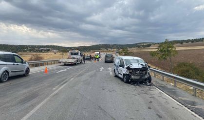 Yozgat Çekerek’te feci kaza: 1 ölü, 3 yaralı