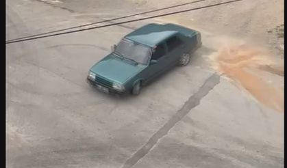 Drift atan sürücüye para cezası