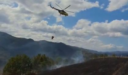 Düzce'de çıkan yangın kontrol altına alındı