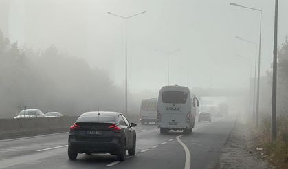 Eğitim uçuşlarına sis engeli