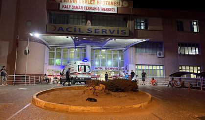 Yemek yerken yorgun mermi ile bacağında isabet etti