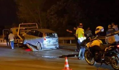 Amasya'da korkutan kaza