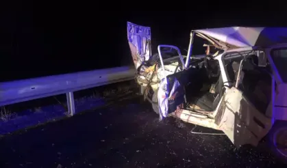 Amasya'da korkutan kaza