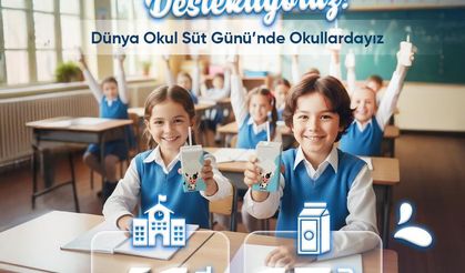 Gölbaşı'nda Dünya Okul Süt Günü kutlandı