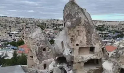 Peribacalarının belli kısmı hasar aldı