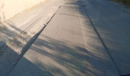 Etimesgut’ta Bozuk Yol Tepki Çekiyor!