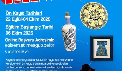 Etimesgut Belediyesi’nde etiSEM Kurs Kayıtları Başlıyor