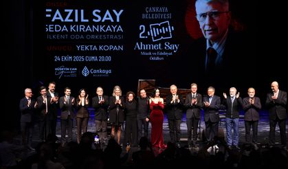 Ahmet Say Ödülleri’nde Sanat ve Edebiyatın Büyüsü Çankaya’da Buluştu