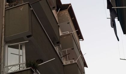 Çamaşır asarken 5'inci kattan düştü