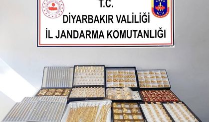 Diyarbakır'da 40 milyon TL değerinde kaçak altın ele geçirildi