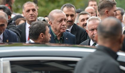 Erdoğan, memleketi Rize’de cuma namazını kıldı