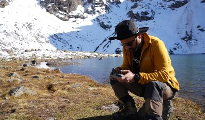 Kaçkar'ın kalpli gölünde aksiyon dolu uçuş