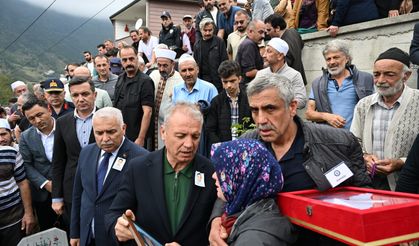 Uçuruma düşen polis memuru toprağa verildi